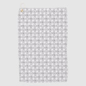 Double Spiral Celtic Pattern Golfhandtuch (Vorderseite)