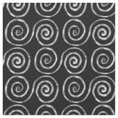 Double Spiral Celtic Pattern Stoff (Nahaufnahme)