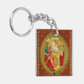 Double St. Cecilia of Rome (SNV 36) Schlüsselanhänger (Vorderseite links)