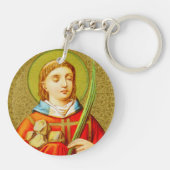 Double St. Stephen the ProtoMartyr (SNV 26) Schlüsselanhänger (Rückseite)
