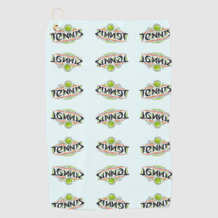 "Double Tennis" Tennis Sweattuch Golfhandtuch