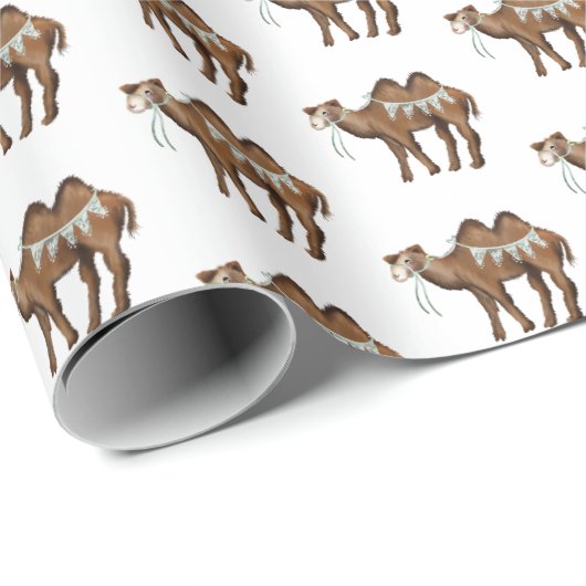 Double the Joy Camel Geschenkpapier (Rolleneckpunkt)