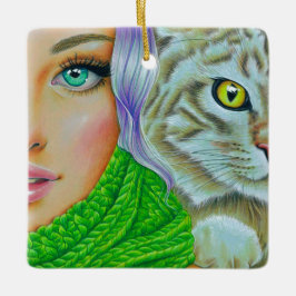 "Double Trouble" ornament