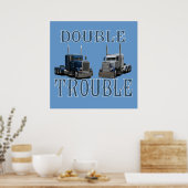 Double Trouble Poster (Küche)