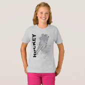 Double Vision Girls Hockey T-Shirt (Vorne ganz)