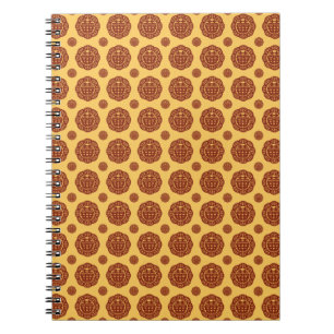 Double Xi Chinese Wedtern Pattern Notizblock