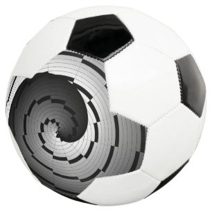 Double Yin Yang Spiral Fußball