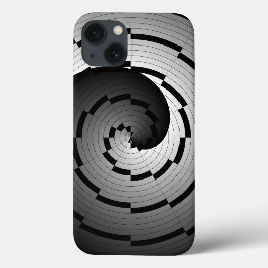Double Yin Yang Spiral von Kenneth Yoncich Case-Mate iPhone Hülle (Rückseite)