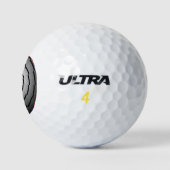 Double Yin Yang Spiral von Kenneth Yoncich Golfball (Logo)