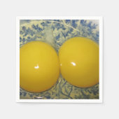 Double Yolk Egg Napkin Serviette (Vorderseite)