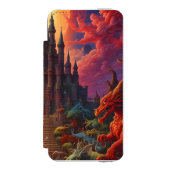 Double Your Dragon Fantasy Final Incipio iPhone Geldbeutel-Hülle (Folio Vorderseite)