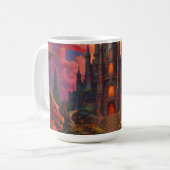 Double Your Dragon Fantasy Final Kaffeetasse (Vorderseite Links)