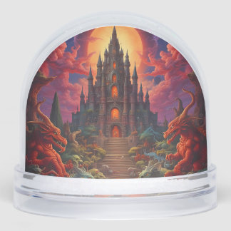 Double Your Dragon Fantasy Final Schneekugeln