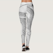 Doublehead Yoga keucht #2 Leggings (Rückseite)