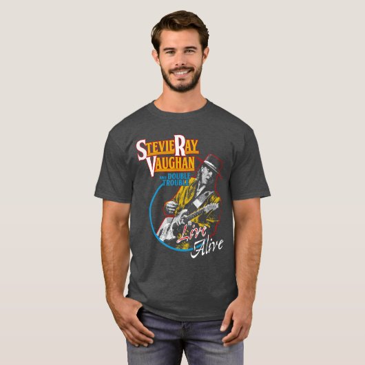 Doublerouble Live Alive retro boy T-Shirt (Vorne ganz)