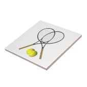 Doubles Tennis Thema Sport Fliese (Seite)