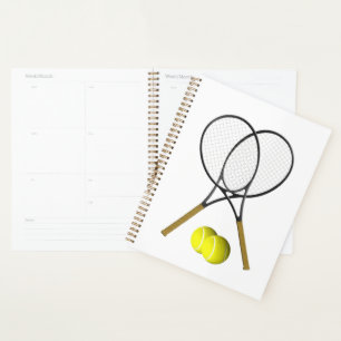Doubles Tennis Thema Sport Planer