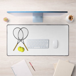 Doubles Tennis Thema Sport Schreibtischunterlage