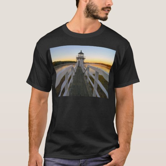 Doubling Point Light, Maine T-Shirt (Vorderseite)