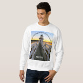 Doubling Point Lighthouse, Maine Sweatshirt (Vorne ganz)