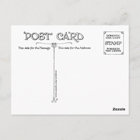 "DOUBLY BUBBLY" FLOATING FANTASY POSTKARTE (Rückseite)