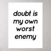 Doubt Poster (Vorne)