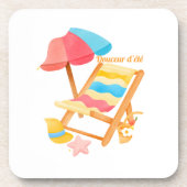 Douceur d'été getränkeuntersetzer (Vorderseite)