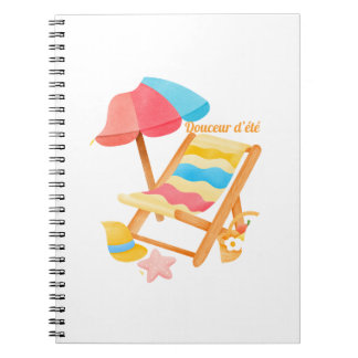 Douceur d'été notizblock