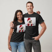 Doug der Weihnachtszeit-Mops  T-Shirt (Unisex)