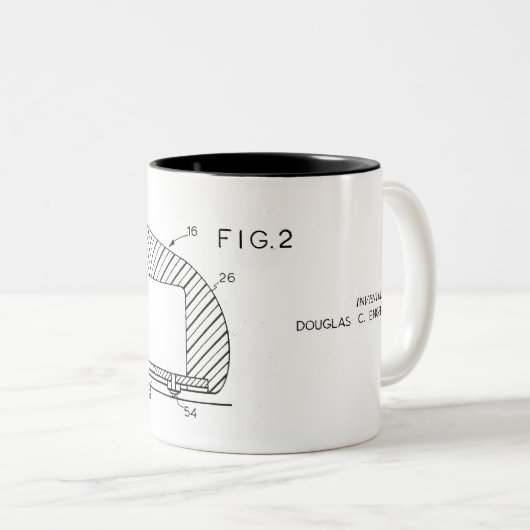 Doug Engelbarts Mauspatent - die Tasse (VorderseiteRechts)