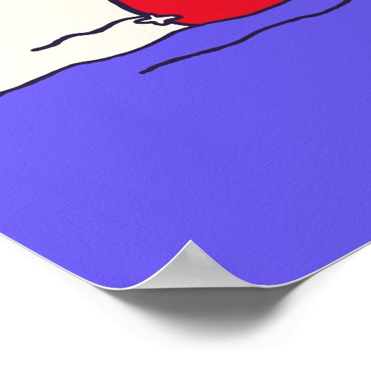 Doug Funnie's Loose Lips Poster (Ecke)