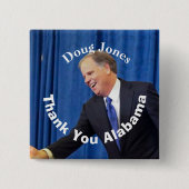 Doug Jones - danke Alabama Button (Vorderseite)