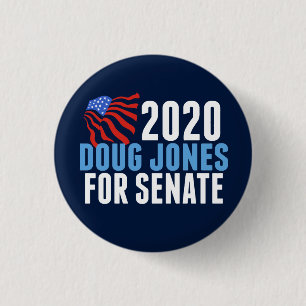 Doug Jones für den Senat Button