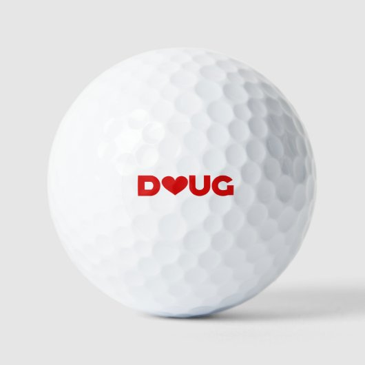 Doug Liebe Golfball (Vorderseite)
