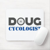 Doug Mountain Biker Mouse Pad Mousepad (Mit Mouse)