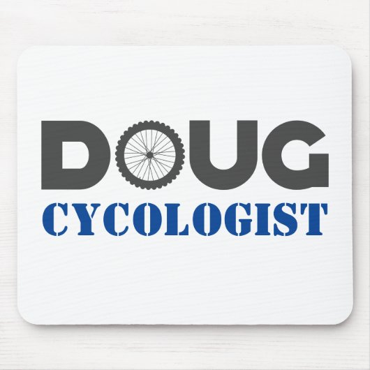 Doug Mountain Biker Mouse Pad Mousepad (Vorne)
