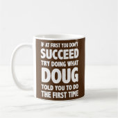 Doug Personalisiert Name Birthday Gift Funny Kaffeetasse (Links)