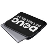 Doug Petrol Head Laptopschutzhülle (Vorne Knopf)