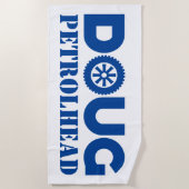 Doug Petrol Head Strandtuch (Vorderseite)