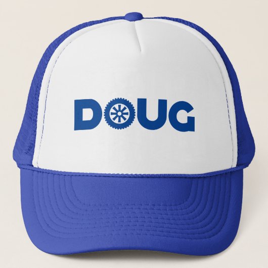 Doug Petrol Head Trucker Hat Truckerkappe (Vorderseite)