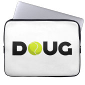 Doug Tennis Laptopschutzhülle (Vorderseite)