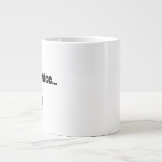 Doug the Neighbor...Kostenlose Beratung...1 $ Jumbo-Tasse (Vorderseite)