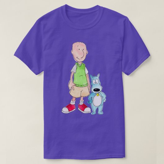Doug und Porkchop T-Shirt (Design vorne)