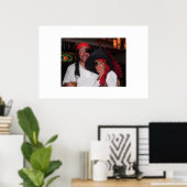 Doug und sein Luv Poster (Heimbüro)