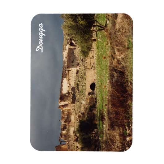 Dougga - Tunesien Magnet (Vertikal)