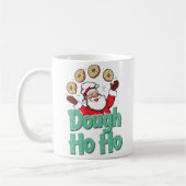 Dough Ho Ho – Funny Christmas Donut Pun  Kaffeetasse (Links)