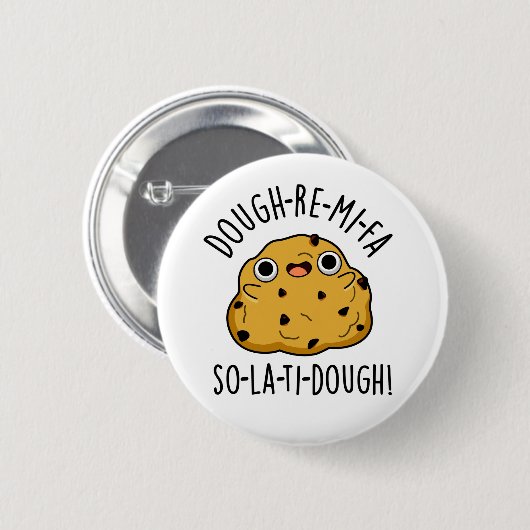 Dough-Re-Mi Funny Music Dough Puff Button (Vorne & Hinten)