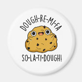 Dough-Re-Mi Funny Music Dough Puff Magnet (Vorne)