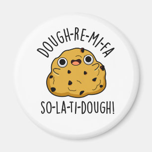 Dough-Re-Mi Funny Music Dough Puff Magnet