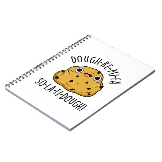 Dough-Re-Mi Funny Music Dough Puff Notizblock (Linke Seite)